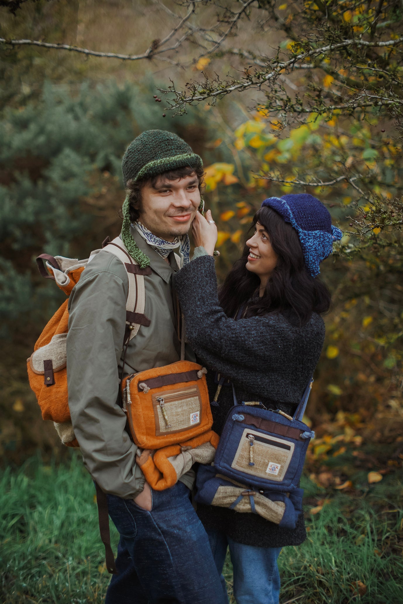 HEMP WOOLEN PILOT CAP