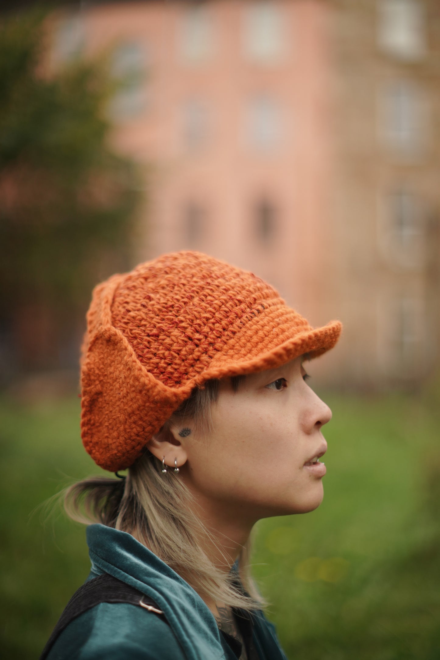 HEMP WOOLEN PILOT CAP