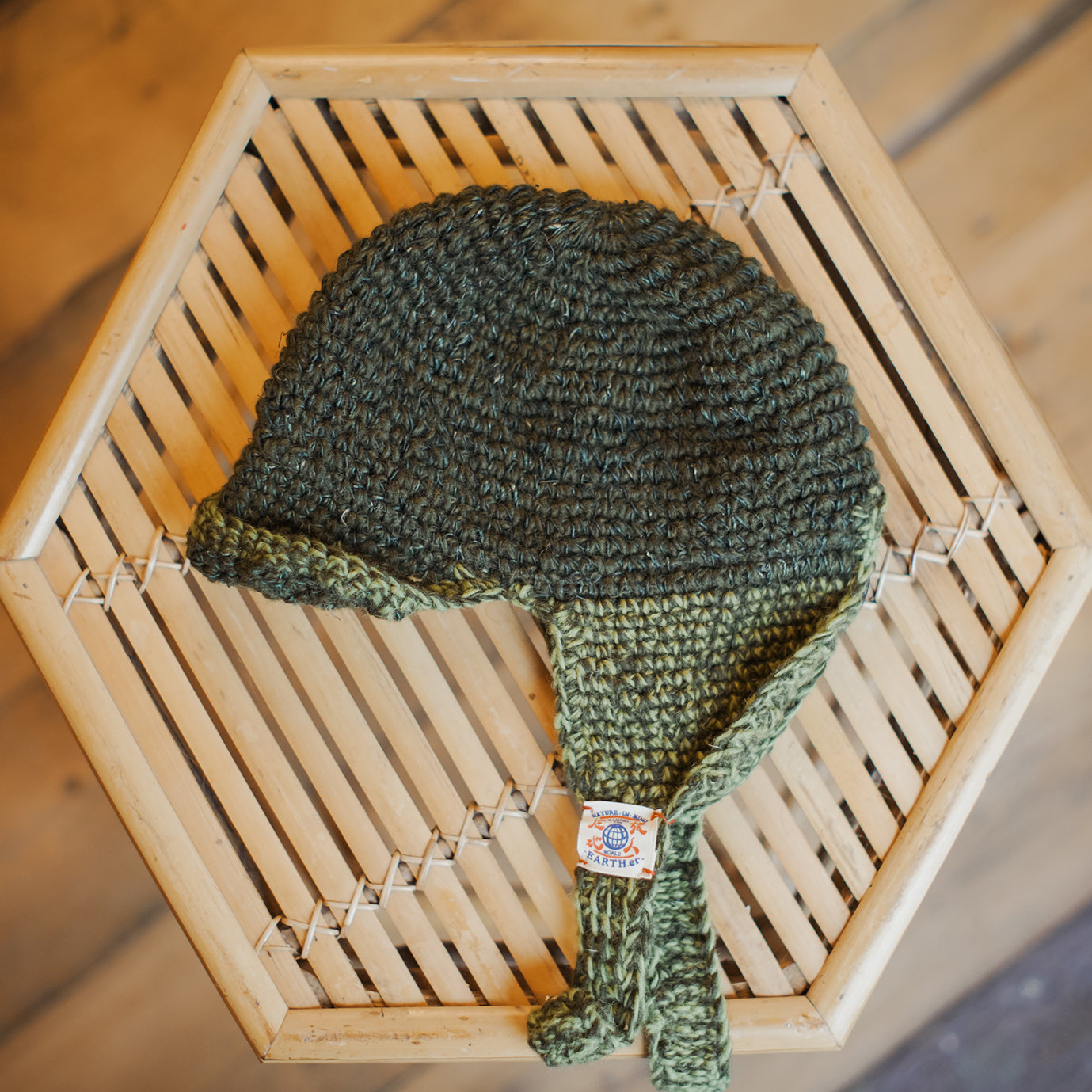 HEMP WOOLEN PILOT CAP