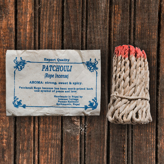 PATCHOULI rope paper incense