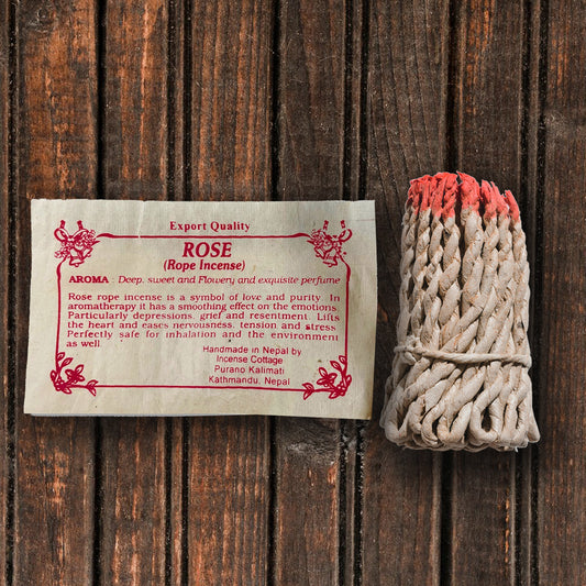 ROSE rope paper incense