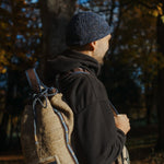 Hemp short brim beanie