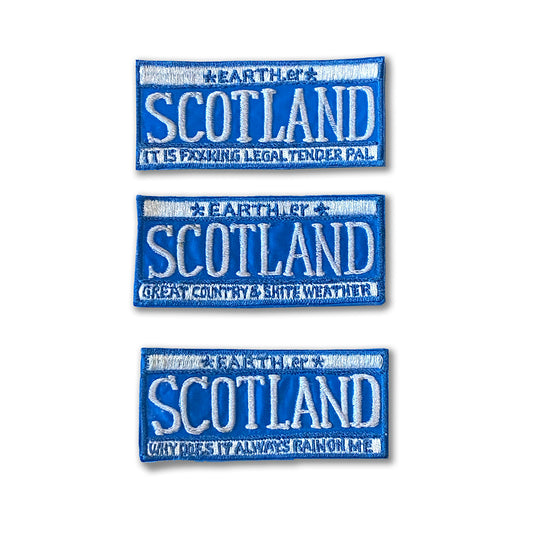 SCOTLAND BANNER CAMP PATCH