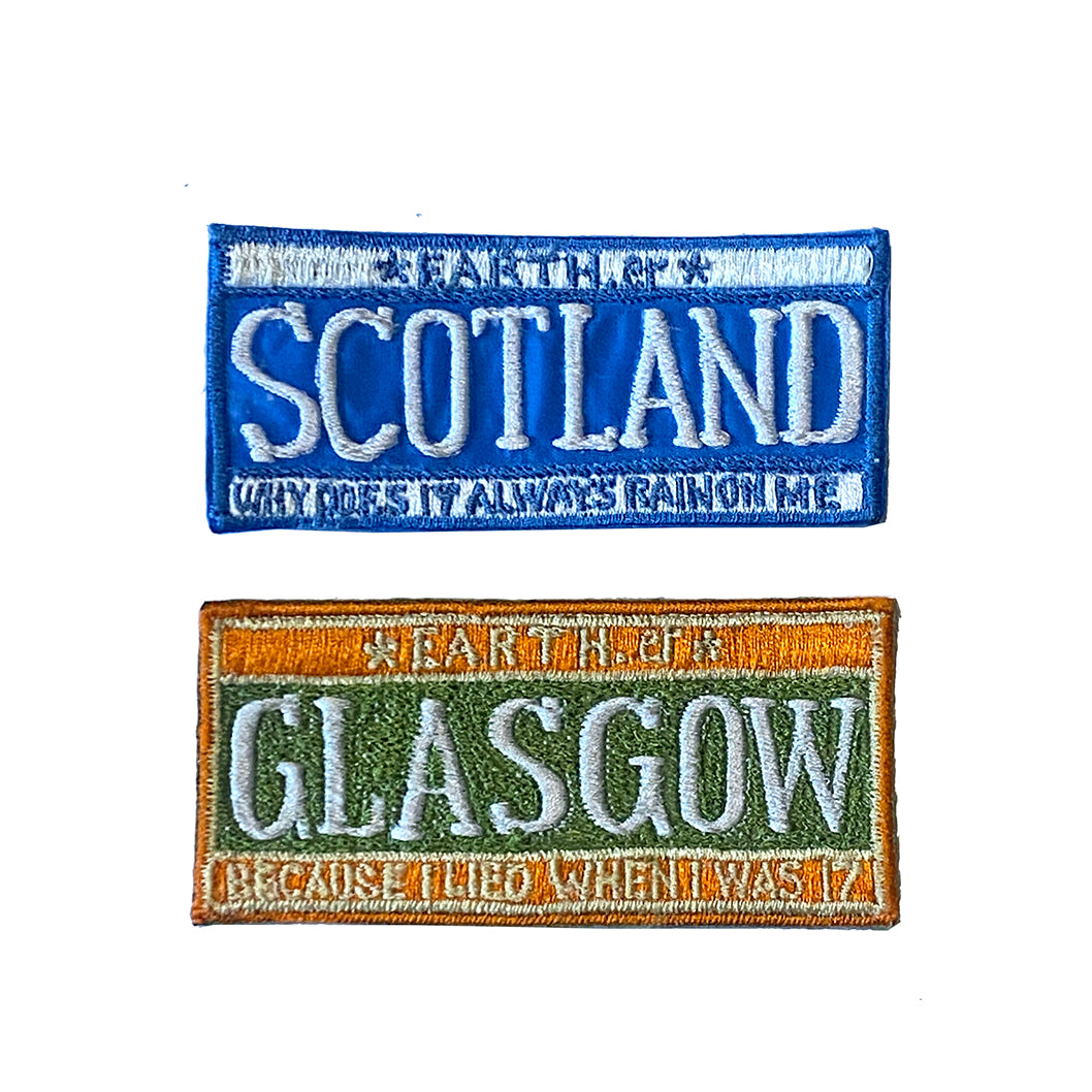 GLASGOW Banner patch