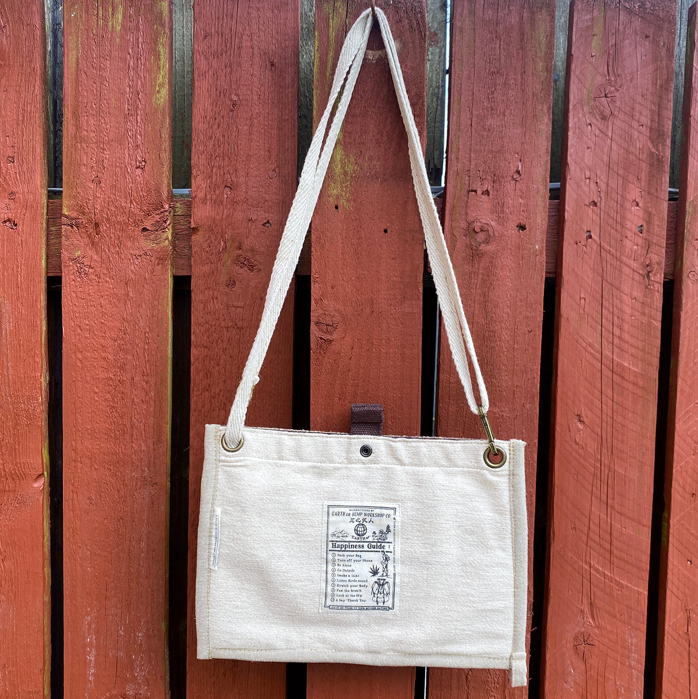 Hemp 2-way Holiday Bag