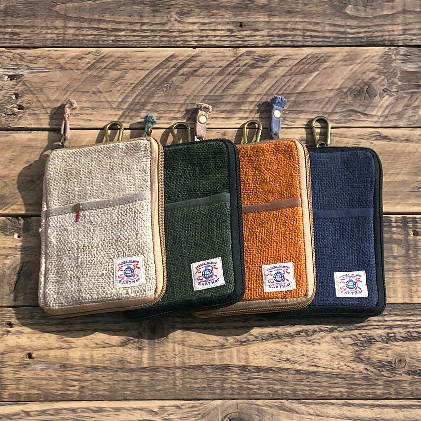 Hemp Phone & Passport Holder