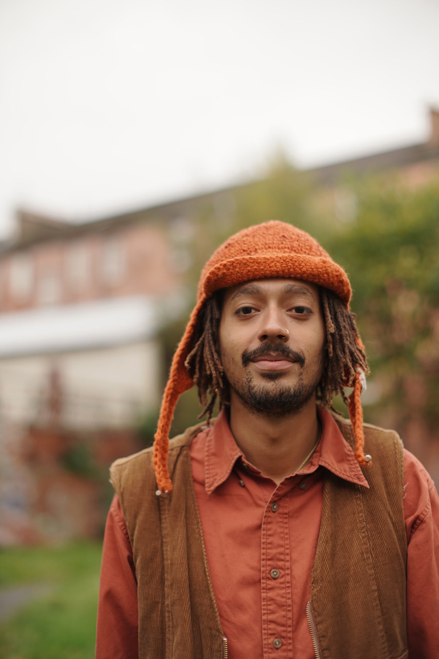 HEMP WOOLEN PILOT CAP