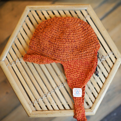 Hemp Woollen Pilot Cap