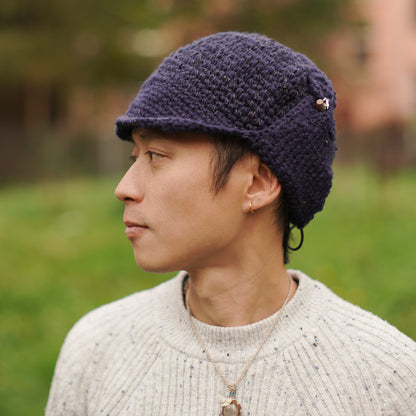 HEMP WOOLEN PILOT CAP