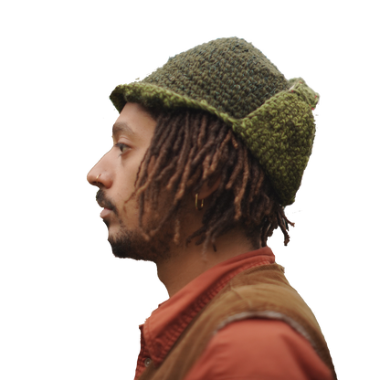HEMP WOOLEN PILOT CAP