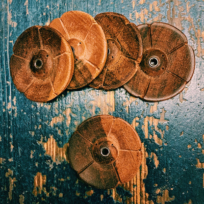 Wooden Flower-shaped Incense Holder