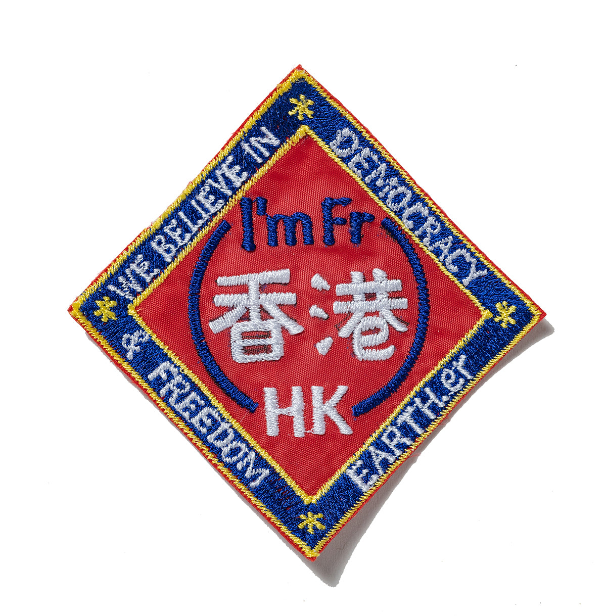 HONG KONG diamond Patch