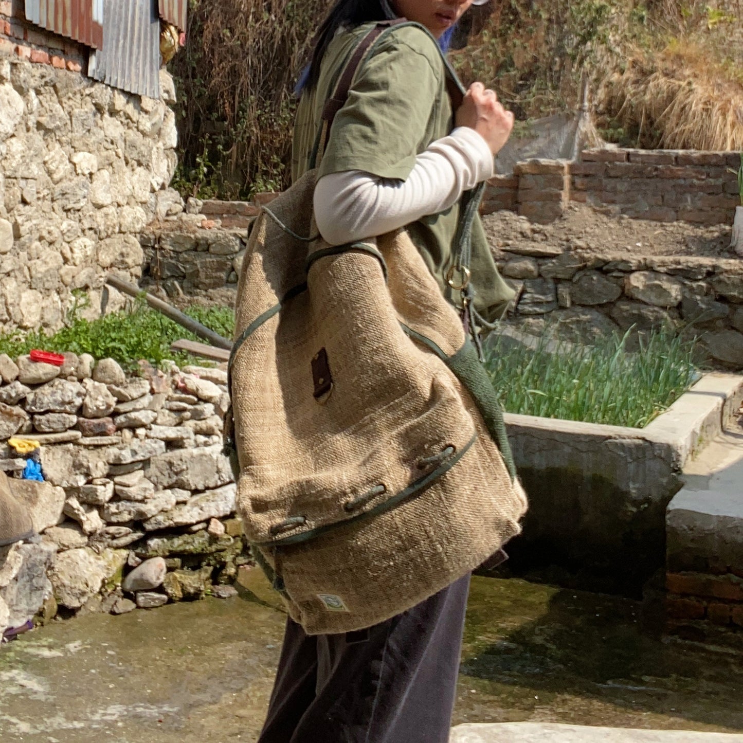 Hemp Large backpack